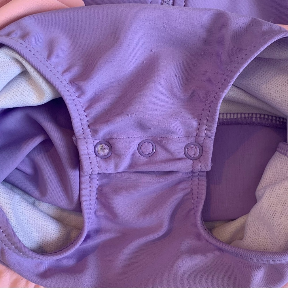 One piece Peplum Rash Guard Monogram “kKa” - Picture 5 of 6